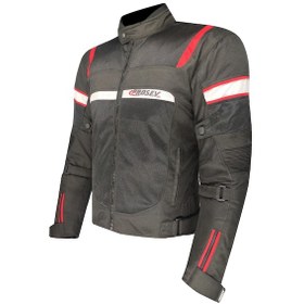 Resim Prosev 027 Dört Mevsim Motorsiklet Montu Siyah 