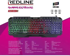 Resim REDLINE RGK-664 Oyuncu Klavyesi 