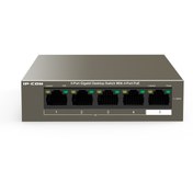 Resim Ip Com G1105P 4 63W 5 Port Yönetilemez Poe Switch 