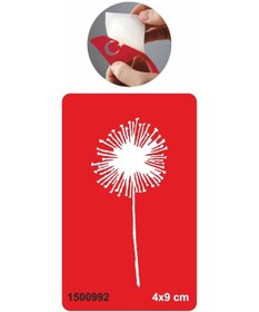 Resim Püf-çiçeği-karahindiba Tattoo Geçici Dövme Şablonları Kına Kalıpları 