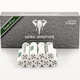 Resim White Elephant 20 Li 9 Mm.lületaşı Pipo Filtre Filitresi Kb65-20 