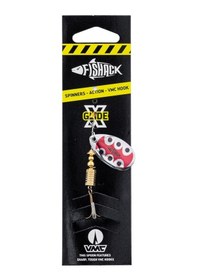 Resim Döner Kaşık - Fishack Glidex - Silver Ladybug - 7g - No:3 - Alabalık/turna/levrek Olta Kaşığı 