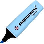 Resim Stabilo Fosforlu Kalem Boss Pastel-Esintili Mavi 70/112 