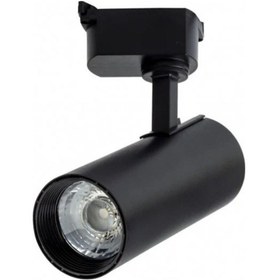 Resim Elektrikhouse 20w Metz Siyah Kasa Ray Spot Beyaz Işık Beyaz 