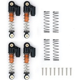 Resim 4 Adet Alüminyum Alaşım Scx24 Rc Araç Şok Emici Aparatı - Axı90081 Uyumlu 