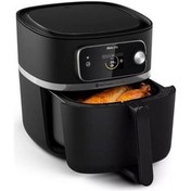 Resim Philips HD9880 Seri Airfryer Combi Xxl 8,3l Geniş Hacim 22'si Bir Arada Uzaktan Bağlantılı Ultra Pre 
