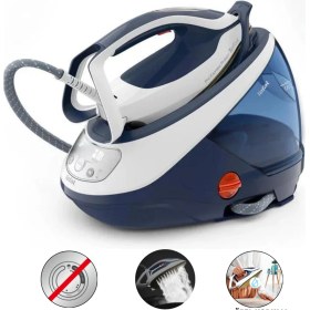 Resim Tefal Pro Express Ultra Güçlü Buhar Teknolojili Premium Buhar Kazanlı Ütü, Hassas Kumaşlara Uygun Tabanlı + Onerous Mutfak Tartısı! 