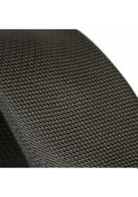 Resim Gaffy Siyah Slim Fit Düz Renk Dokuma Kravat / DDK-08 Siyah 
