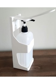 Resim Palex Dezenfektan Dispenseri Kol İle Kullanım 1000ML Kapasite Şişe dahil-PWR-57 