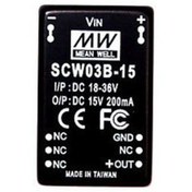 Resim Meanwell Scw03b-15 200 Ma 18-36v In 15v Out Dc/dc Konvertör 