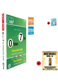 Resim Tonguç Akademi 7. Sınıf 0 dan 7 ye Hazırlık Seti En Son Baskı Yeni + Test Kitabı Hediye + Kişiye Özel İsimli Ahşap Harry Potter Kitap Ayracı Hediye 