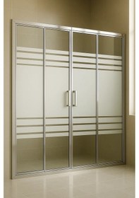 Resim Durul Duşakabin Ön Cephe Desenli 5mm H:190 Parlak 