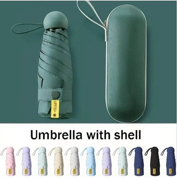 Chuangyinshop Rüzgara Dayanıklı Mor Kamp Plaj Şemsiyesi - Taşınabilir Kompakt