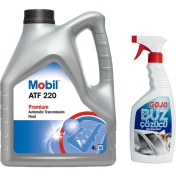 Resim Mobil Atf 220 Otomatik Şanzıman Yağı 4 L ( Üretim Yılı: 2023 ) + Gojo Buz Çözücü 750 Ml 