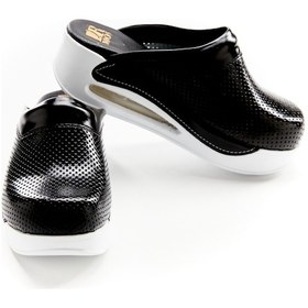 Resim Siyah Airmax Taban Hakiki Deri Bayan Sabo Terlik Siyah 