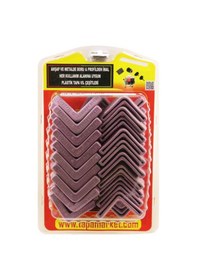 Resim 40X40 Köşebent Tapası Metalik Mor 