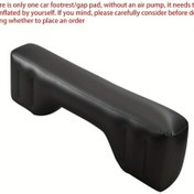 Resim Chuangyinshop Siyah 1 Adet Araç Seyahat Yatağı Şişme Suv Sedan Arka Koltuk Şişme Mat 