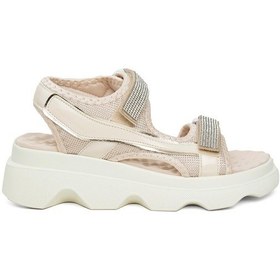 Resim Zeyn 7901c Kadın Dolgu Topuk Sandalet Pudra-pudra Pudra 