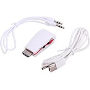 Resim Alfais 4412 Hdmi To Vga Ses Güç Destekli Çevirici Dönüştürücü Adaptör 