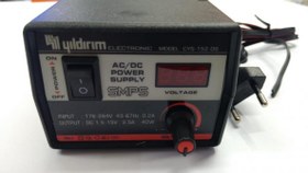 Resim Laboratuvar Tipi Güç Kaynağı - Yıldırım CY-152-DS - 1.5-15V 2.5A 