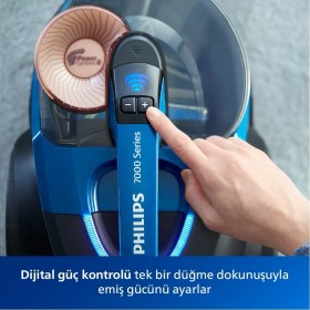 Resim Philips 7000 Serisi Torbasız Elektrikli Süpürge, 750 W, PowerCyclone 8 Teknolojisi, FC9749/07 