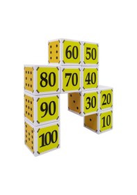 Resim Küpss Manyetik Bloklar Sayılar 10 Küp 