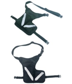 Resim ARD Motorsiklet Kurye Bel Bacak Bağlamalı Reflektörlü 3 Bölmeli Çanta Mrf-745 