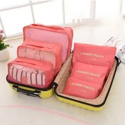 Resim En İyi Hediye Çantası İçin, Ev Depolama Çantası, Gardırop Depolama, İç Çamaşırı Depolama Çantası, Zarif Depolama Çantası, Büyük Kapasiteli 6 Adet Dokulu Seyahat Depolama Çantası 