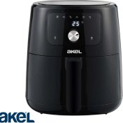 Resim 5 Litrelik Siyah Hava Fritöz, Sağlıklı ve Pratik Yemek Pişirme Cihazı 