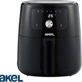 Resim 5 Litrelik Siyah Hava Fritöz, Sağlıklı ve Pratik Yemek Pişirme Cihazı 