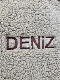 Resim Tosbiş [ Kişiye Özel Isimli ] Tavşan Bej 0-8 Yaş Çocuk Sırt Çantası, Anaokulu-kreş Çantası 