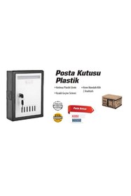 Resim Epilons Mey İthalat® Sgs 332 Plastik Posta Kutusu 2 Anahtarlı 