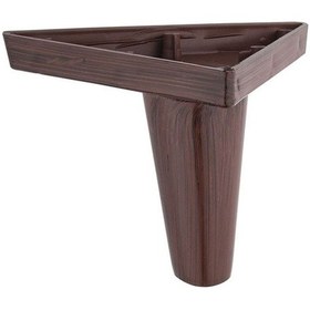 Resim Mobilya Ayağı Koltuk Baza Chester Çekyat 12 Cm Mina Ayak Ceviz 16 Adet 