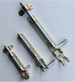 Resim 200 Mm Ferforje Yaylı Demir Kapı Sürgüsü 20 Cm 
