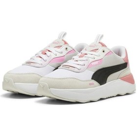 Resim Puma Runtamed Platform Kadın Gri - Pembe Sneaker 