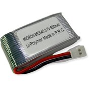 Resim Micron Polimer Lipo 3.7 V 1s Lipo Batarya-pil 650 Mah 25c 