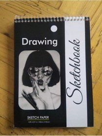 Resim Koala Çizim Defteri Sketch Book A/5, Eskiz Defteri 14.8 X 21 Siyah 