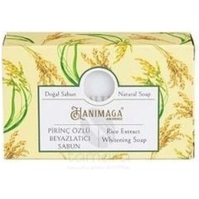 Resim Hanımağa Doğal Pirinç Özlü Beyazlatıcı Sabun 100g Pirinç Özlü 