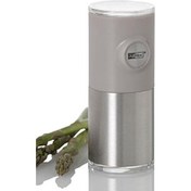 Resim Adhoc Pepnetıc Mıknatıslı & Duvar Aparatlı Biber ve Baharat Doğrayıcı D: 4 cm Boz 