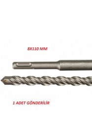 Resim CMC SDS PLUS HİLTİ UCU 8 X 110 MM KISA MODEL 1 ADET GÖNDERİLİR 