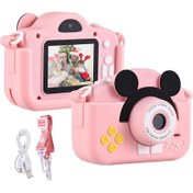 Resim Singree Çocuklar İçin Eğlenceli Dijital Fotoğraf Makinesi - 1080p Video, 4x Zoom, Oyunlar Ve Renkli Çerçeveler 