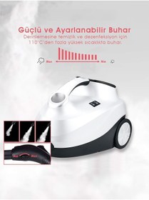 Resim POWERMECH Pirantech CB-107C Çok Fonksiyonlu Buharlı Temizlik Makinası - Buharlı Temizleyici PİRANTECH 