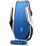 Resim Butu Q9 Araç Havalandırma Klipsi 15w Kablosuz Şarj Cihazı Gümüş 