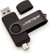 Resim Jaster 128 GB Otg USB Flash Bellek Siyah 