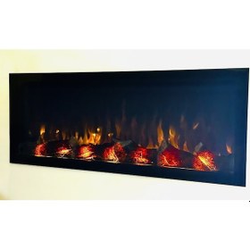 Resim 14 Efekt Dekoratif Şömine Bluetoooth+kumanda+çıtırtı 120x35x16 Cm 