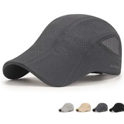 Resim Nefes alabilen Rahat Beret Ayarlanabilir Açık Güneş Şapkası Erkekler için 