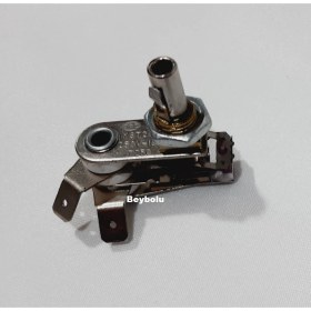 Resim FullYedek Chefmaxx Çay Makinesi Termostat , Somunlu Çaycı Semaver Termostatı 10 Amper Mil Uzunluğu 1,8 cm 