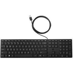 Resim Hp 320k Kablolu Klavye Siyah 9sr37aa 