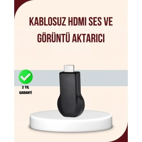 Resim Alvo Store HDMI Kablosuz Ekran Alıcısı – Ios, Android, Mac, Pc Uyumluluğu 