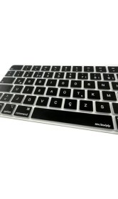 Resim Daders Home Keyboard 3 A2449 A2450 Türkçe F Klavye Koruyucu - Iso Ters L Enter Uyumlu Id’li Model Için Ultra Ince Silikon Kaplama Toz ve Sıvı Koruma Keyboard Cover Siyah 